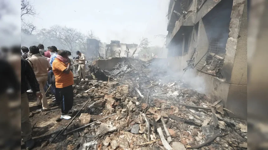Ahmedabad plane crash survivor